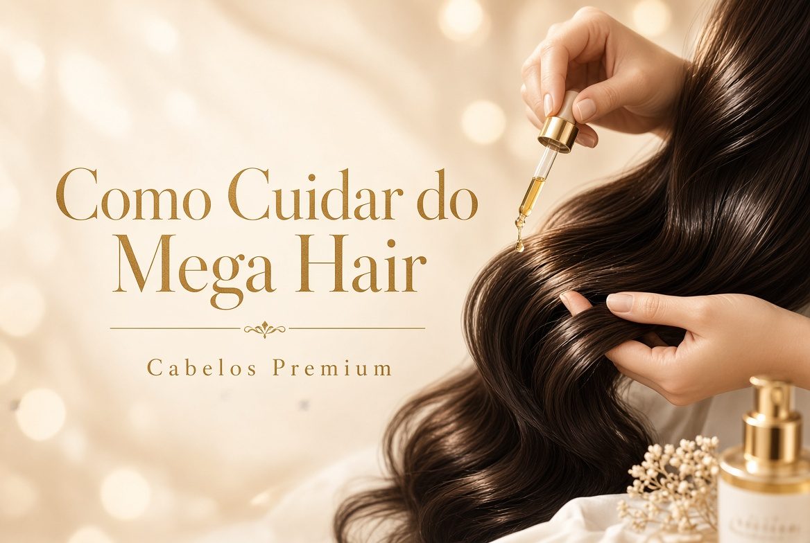 Como Cuidar do Mega Hair? Guia de Cuidados no Dia a Dia